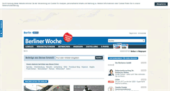 Desktop Screenshot of berliner-woche.de